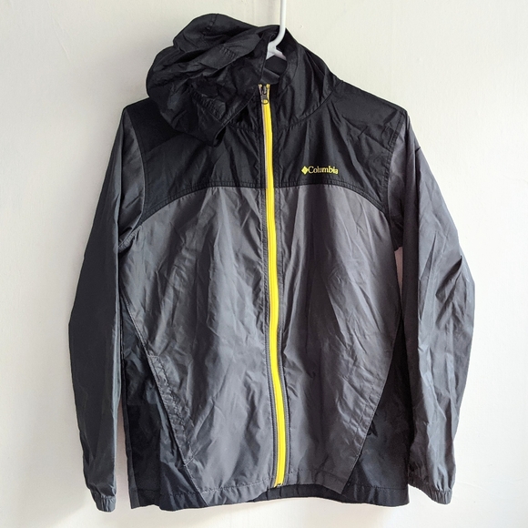 Like new Columbia boys rain and wind jacket size L 14-16 - Picture 12 of 13